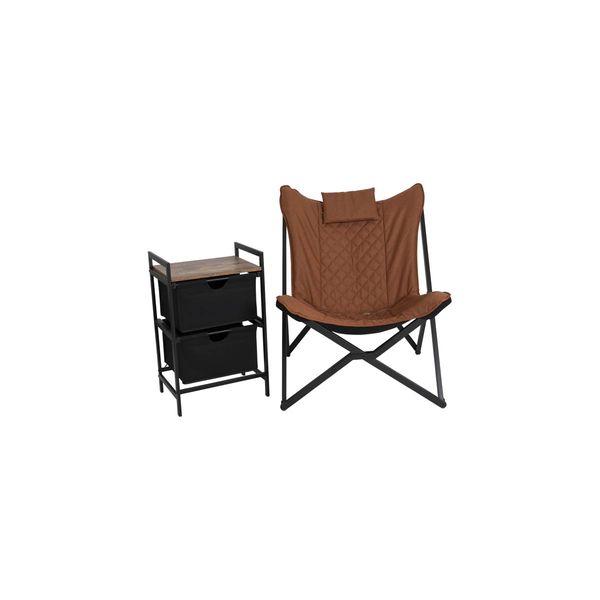 Bo-Camp Industrial Collection Relax Chair Molfat Clay