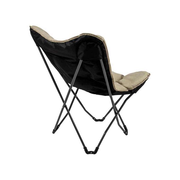 Comfortable Butterfly Chair Redbridge M Beige for Outdoors