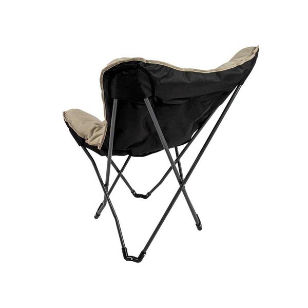 Comfortable Butterfly Chair Redbridge M Beige for Outdoors