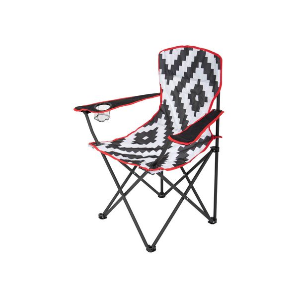 Bo-Camp Urban Collection Folding Chair Madison Black/White