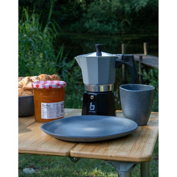 Bo-Camp Urban Collection Percolator Hillingdon Grey 3 Cups