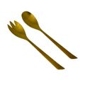 Bo-Camp Industrial Collection Salad Servers Fay 2 Pieces Gold