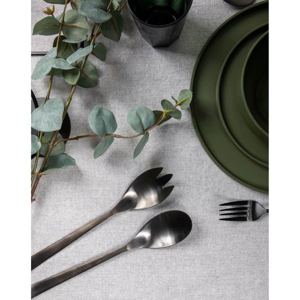 Bo-Camp Industrial Collection Salad Servers Fay 2 Pieces Black