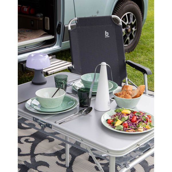 Bo-Camp Tableware Mix & Match Melamine 16 Pieces Green