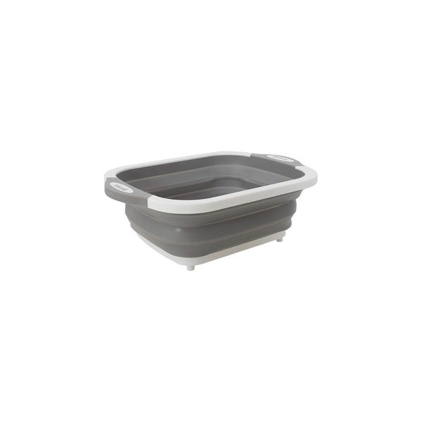 Gimex Cutting Board Foldable Grey/White