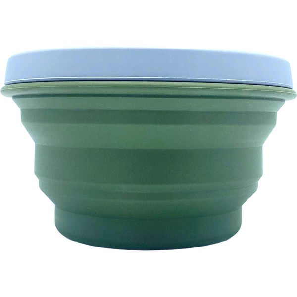 Wolf Outdoors EZI-STOW Collapsible Dining Set 3pk Olive Green